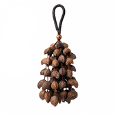 Moonin Seeds (Entada Rheedei) Wind Chime - 10 strands natural meditation chime handcrafted